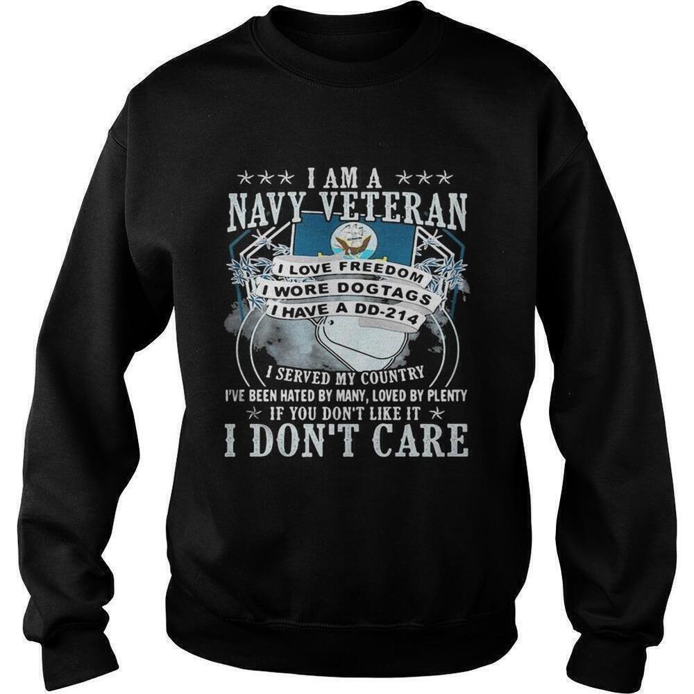 I Am A Navy Veteran I Served My Country Military Pride Sweatshirt